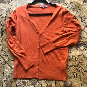 Burnt Orange cardigan